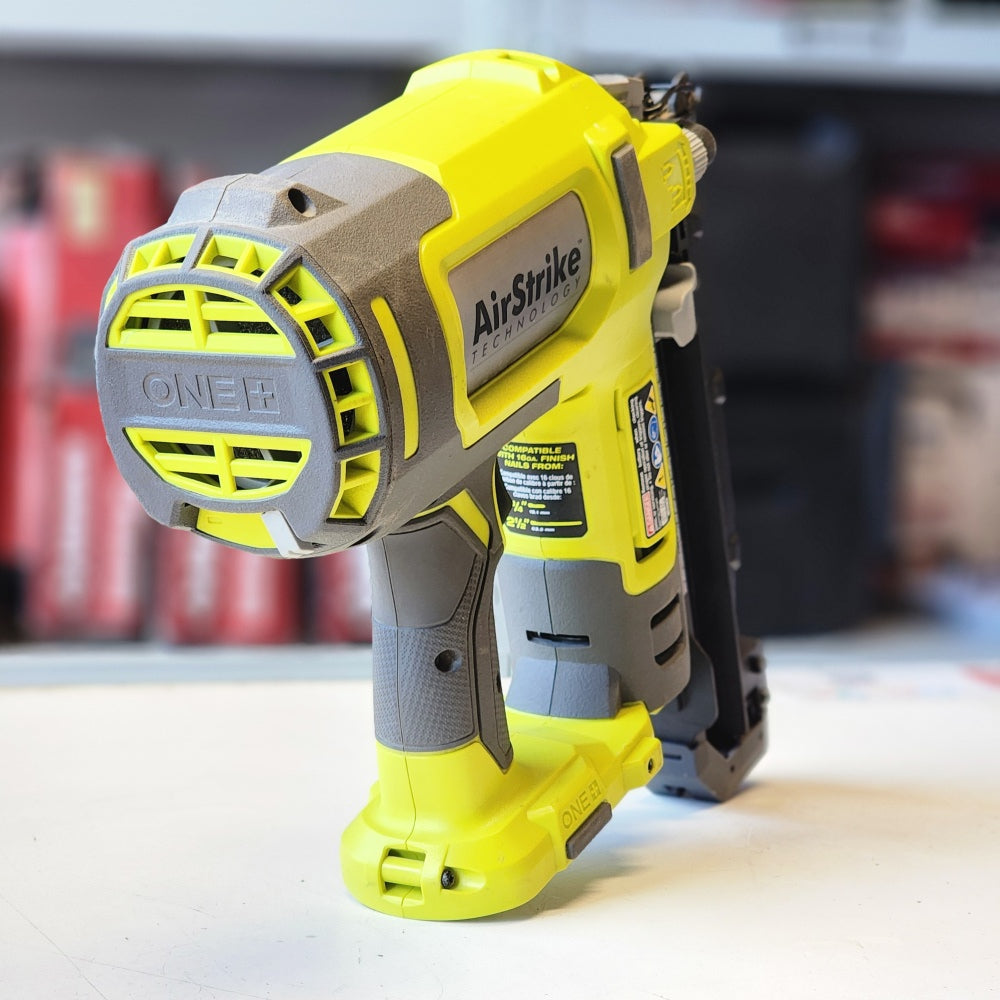One + 18V Airstrike 16-gauge Cordless Finish Nailer (Tool Only) One + 18V Airstrike 16-gauge Cordless Finish Nailer (Tool Only)